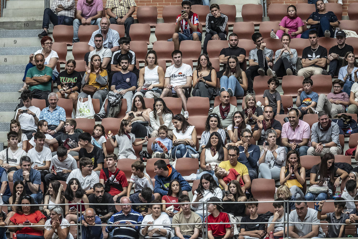 Concurso de recortes en la plaza de toros La Ribera, en imágenes