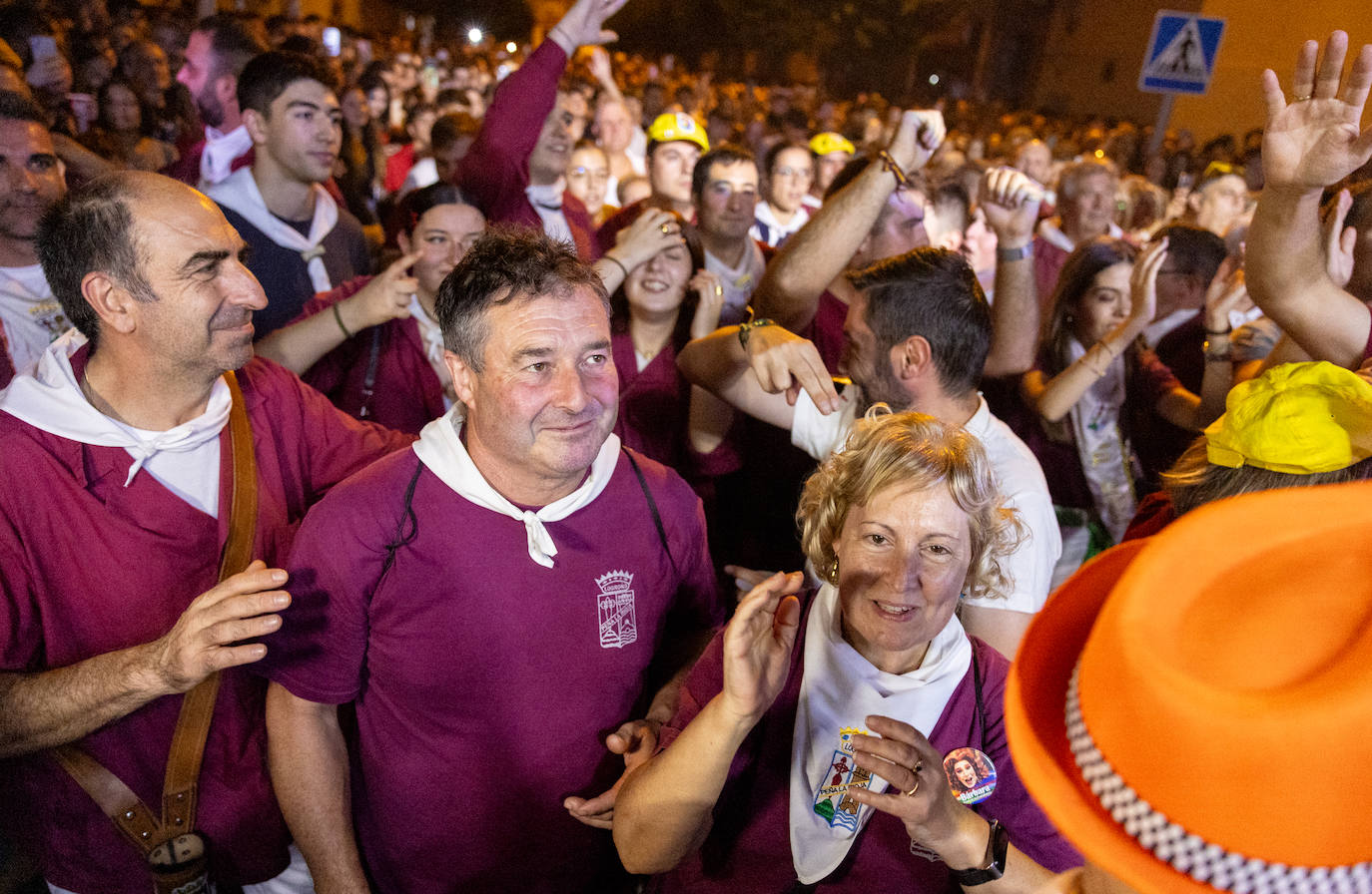 Leticia Sabater abarrota la peña La Rioja