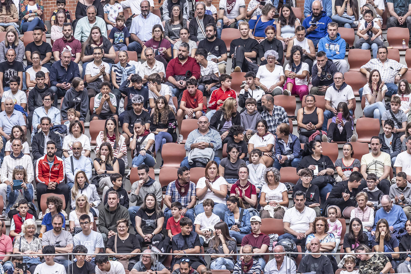 Éxito de público en La Ribera con los recortadores