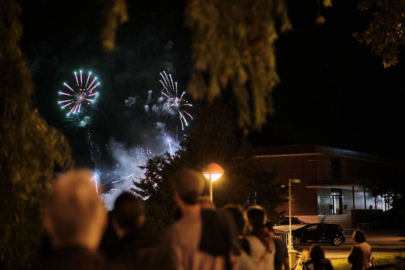 Fuegos artificiales del miércoles a cargo de Pirotecnia Pibierzo