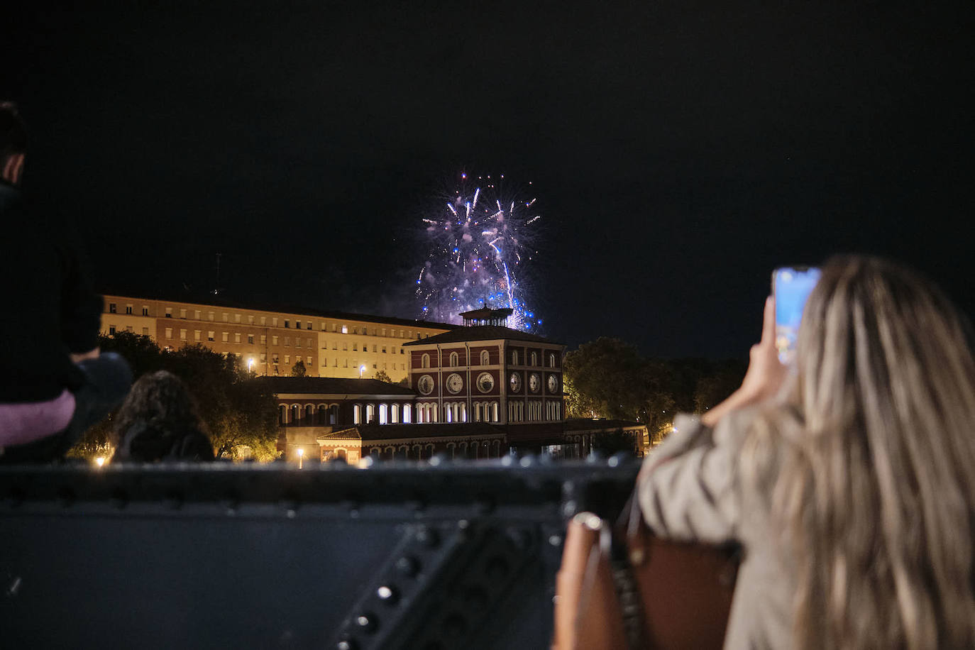 Fuegos artificiales del miércoles a cargo de Pirotecnia Pibierzo