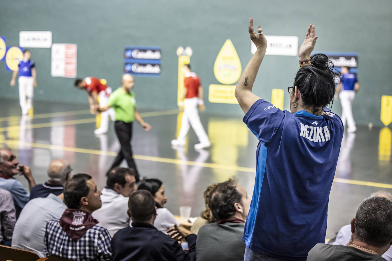 Otra gran tarde de pelota en el Adarraga