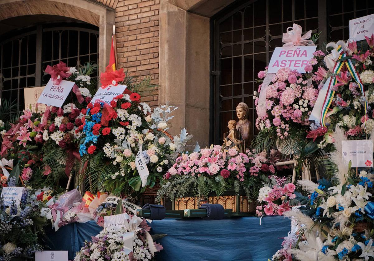 Misa y ofrenda floral de San Mateo a la Virgen de Valvanera