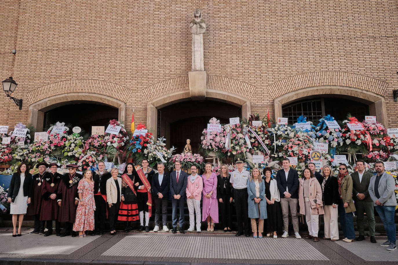 Misa y ofrenda floral de San Mateo a la Virgen de Valvanera