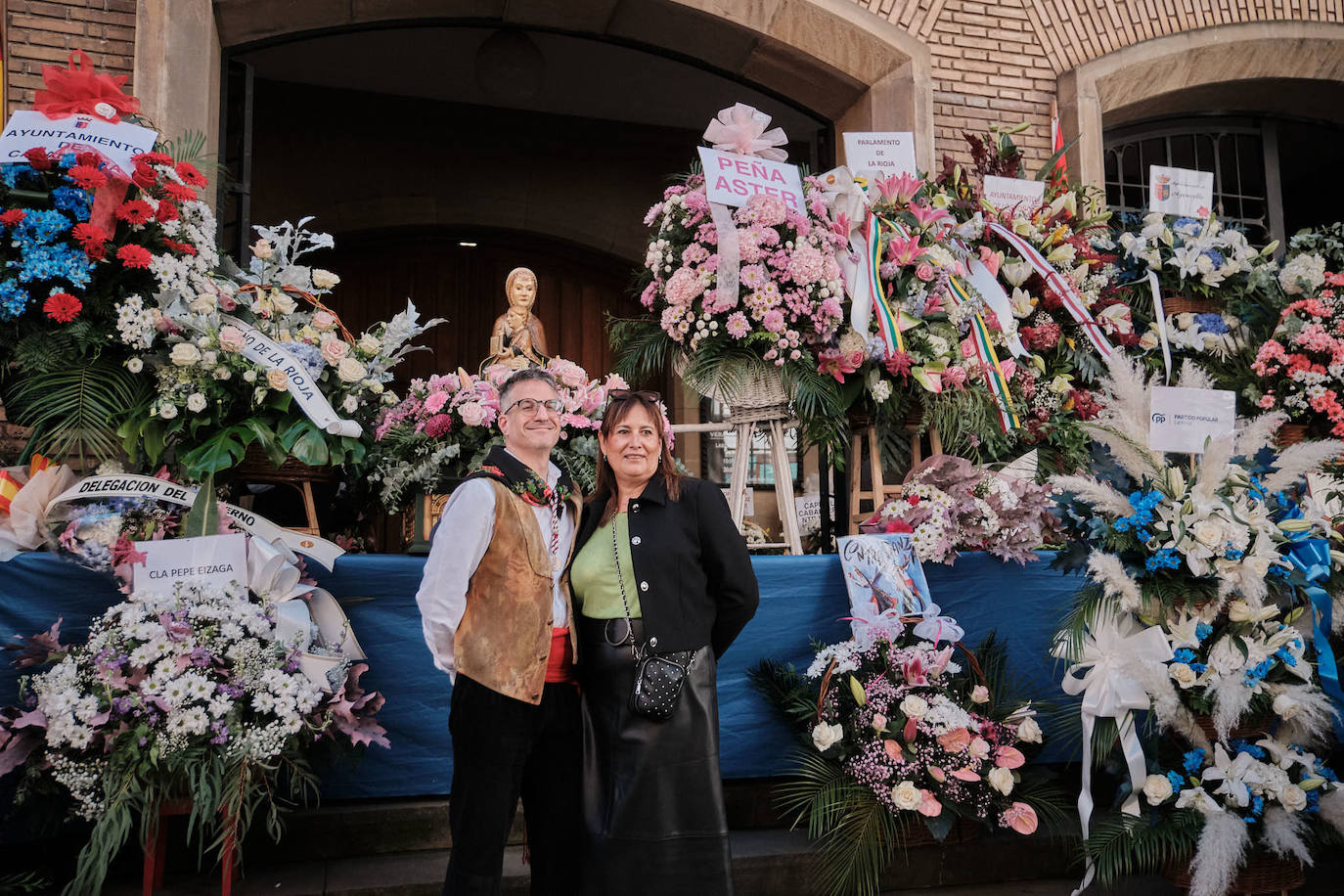 Misa y ofrenda floral de San Mateo a la Virgen de Valvanera