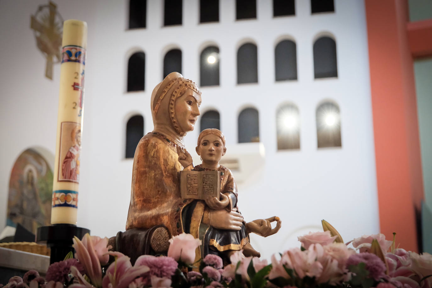 Misa y ofrenda floral de San Mateo a la Virgen de Valvanera