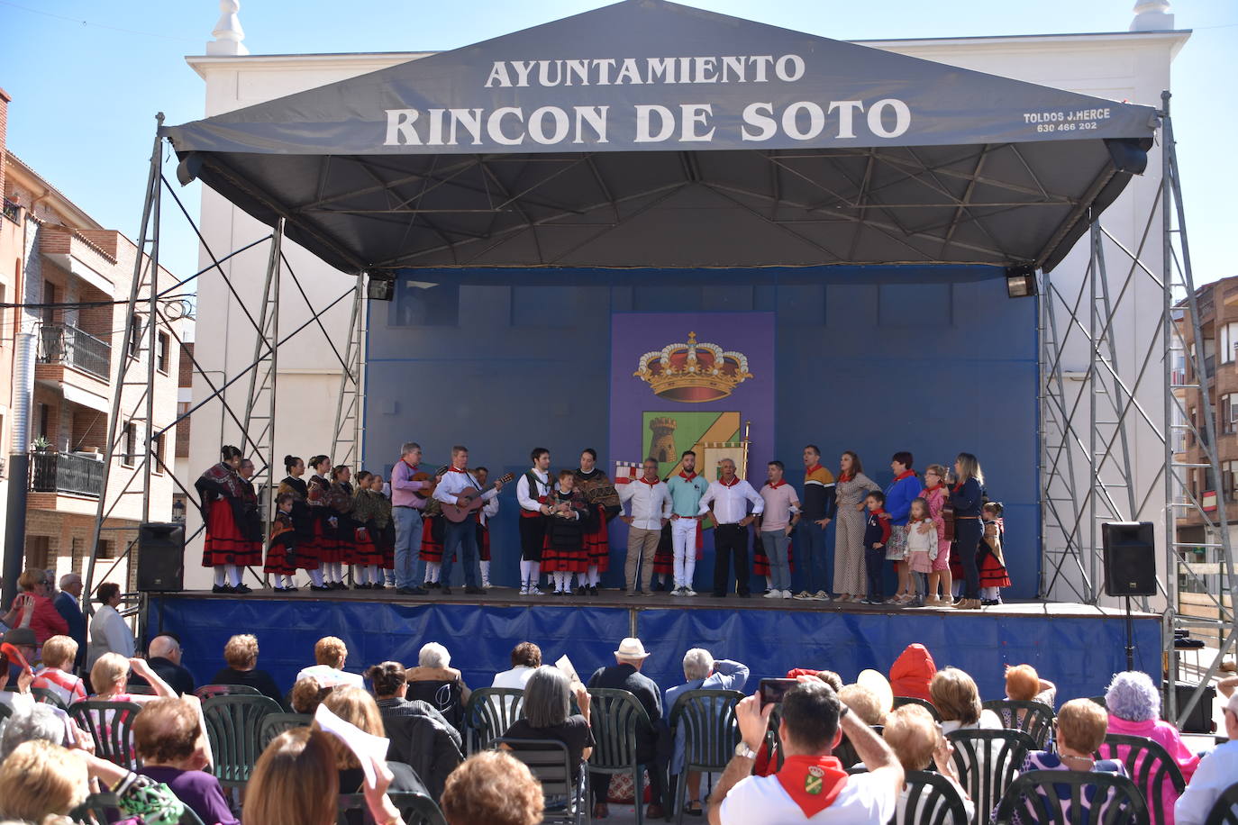 Rincón de Soto celebra el día grande de las fiestas de San Miguel