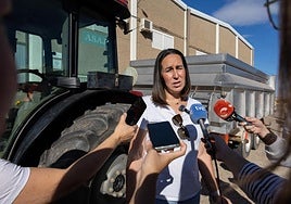 Irene Galilea, viticultora afectada de la localidad