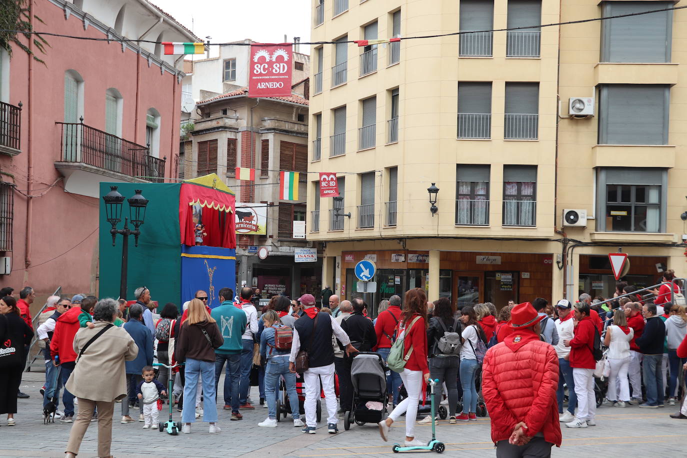 Los niños tomaron el relevo en las fiestas de Arnedo