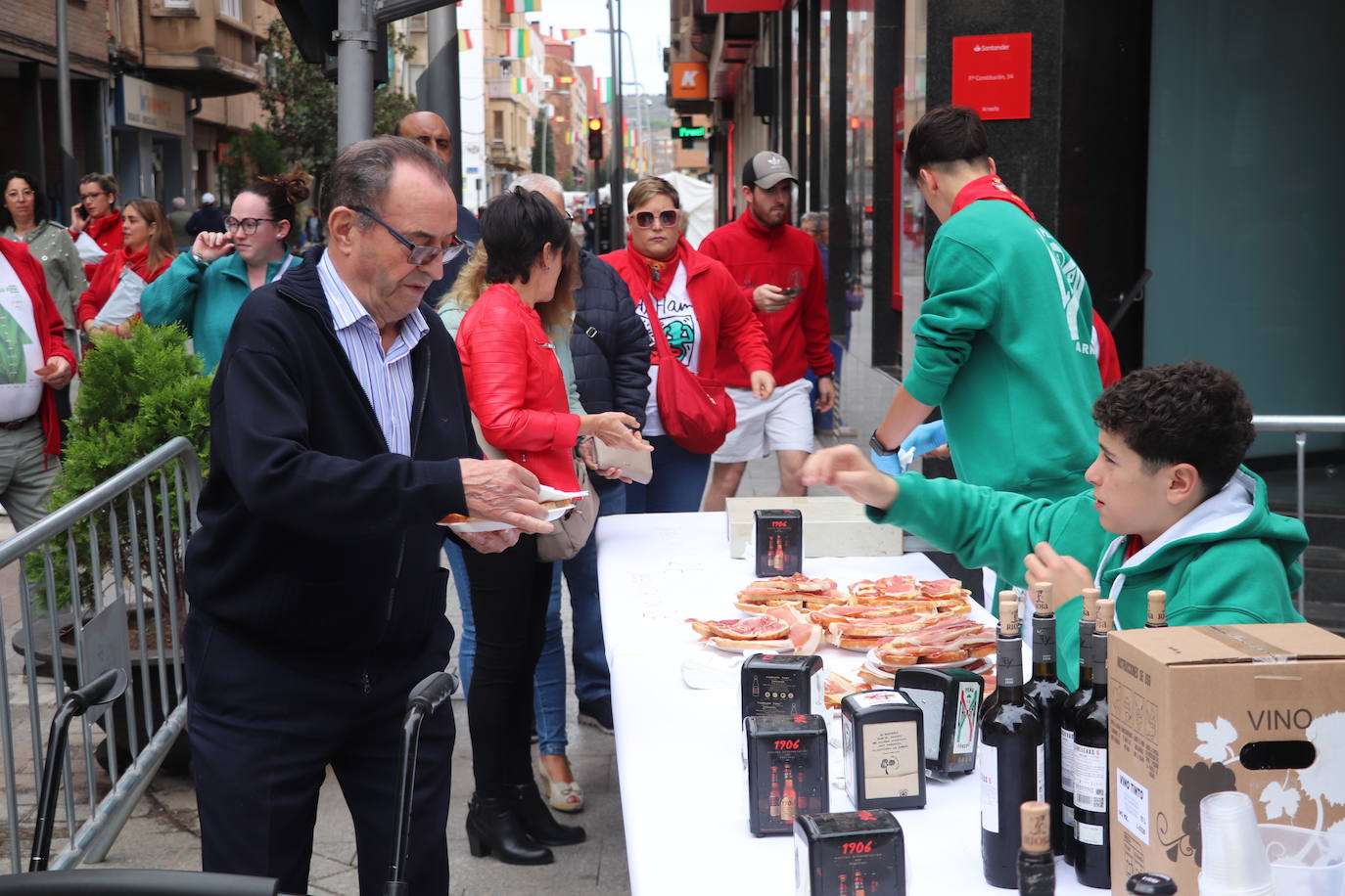 Los niños tomaron el relevo en las fiestas de Arnedo