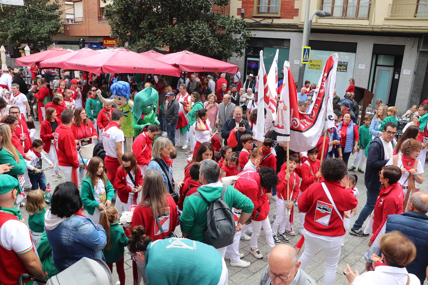 Los niños tomaron el relevo en las fiestas de Arnedo