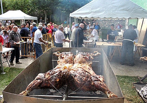 Asado en una edición anterior.