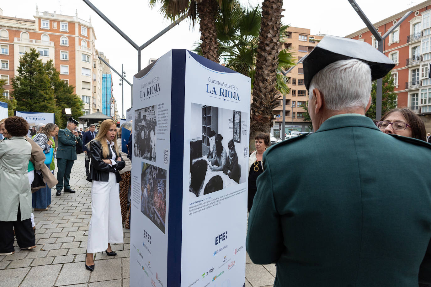 La muestra &#039;Momentos icónicos de nuestra tierra. EFE 40 La Rioja&#039;