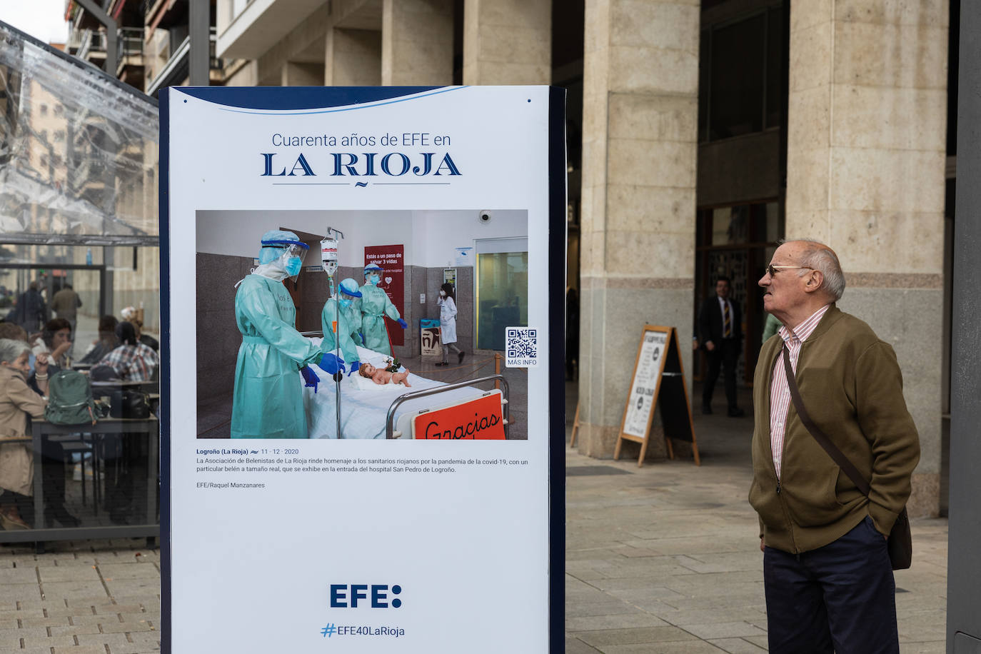 La muestra &#039;Momentos icónicos de nuestra tierra. EFE 40 La Rioja&#039;