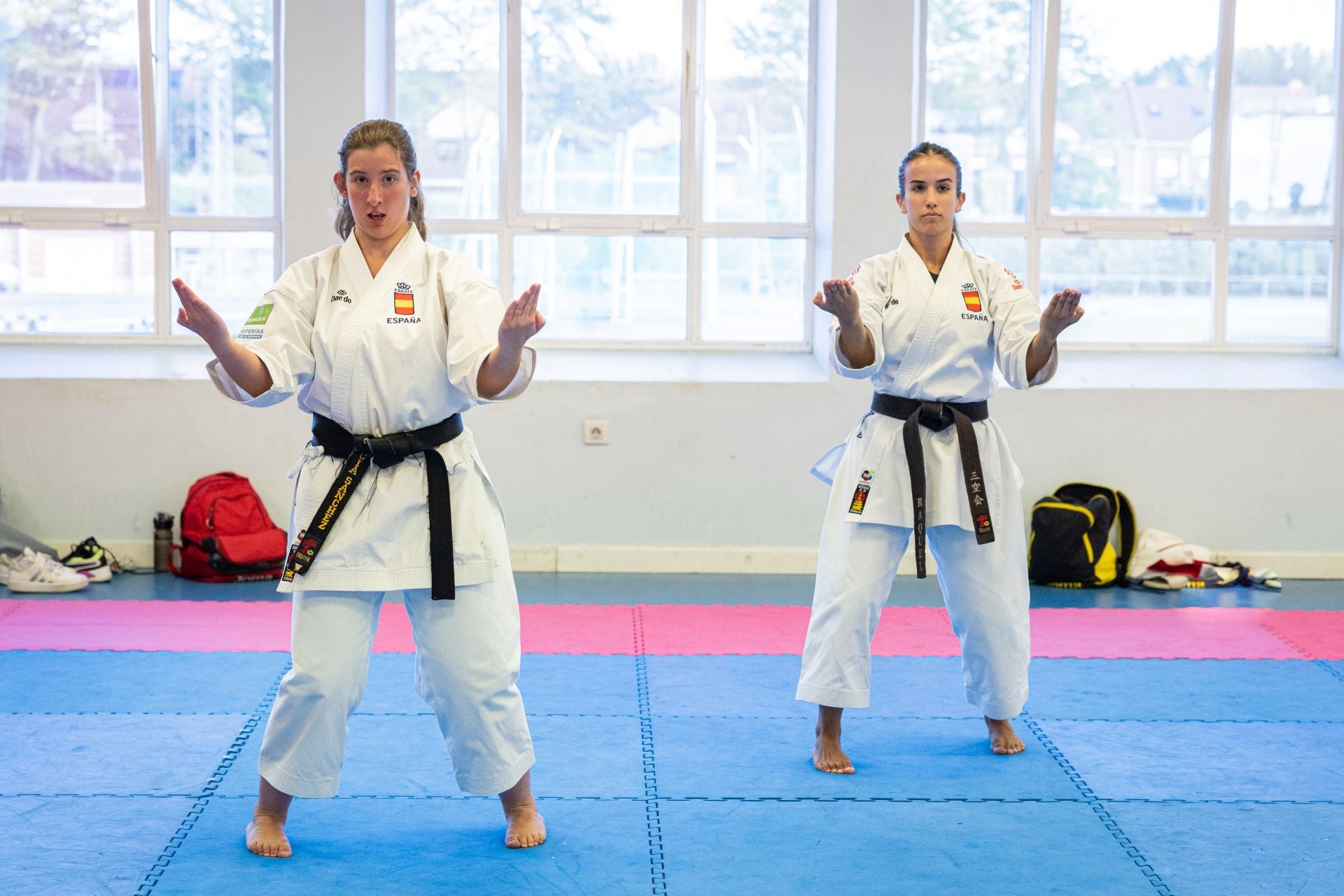 La selección española de parakárate, en Logroño