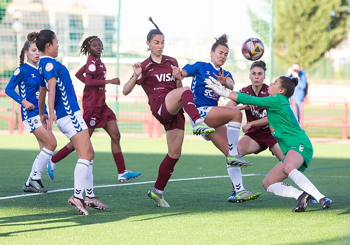 El DUX Logroño pierde dos puntos sobre la bocina