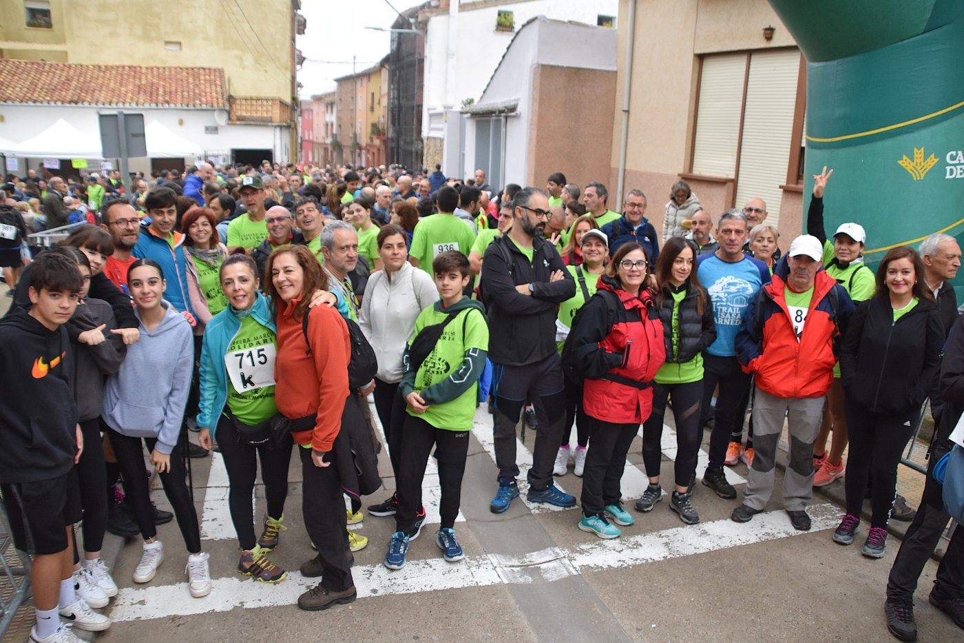 Zona de salida de la marcha de El Redal.