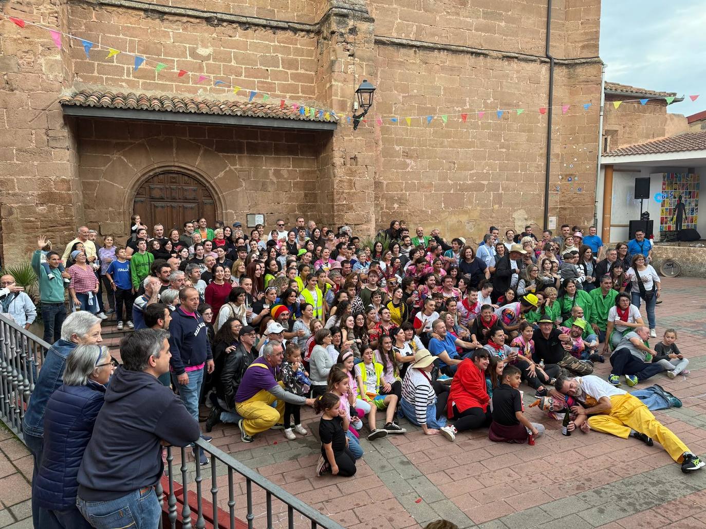 Camprovín celebró sus fiestas en honor de Santa Teresa y San Ponciano