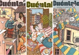 IIlustraciones de Ana Jarén para la octava edición del Festival de Narrativas de Logroño.