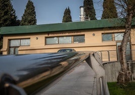 Imagen de archivo del actual crematorio municipal junto al cementerio de Logroño.