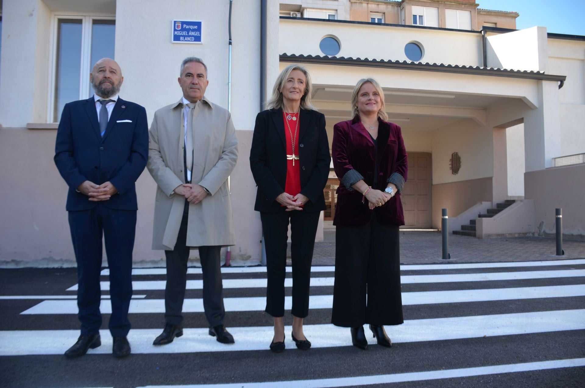 La inauguración del parque Ángel Blanco