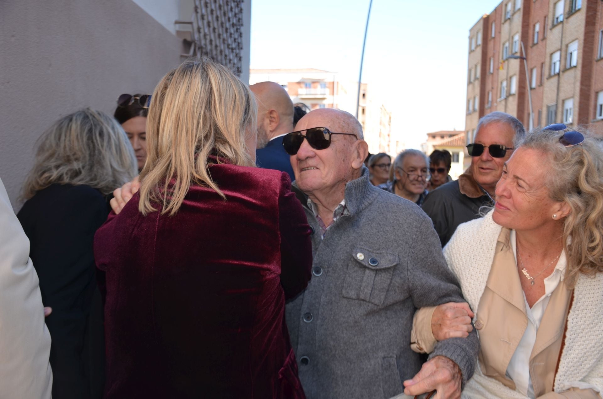 La inauguración del parque Ángel Blanco