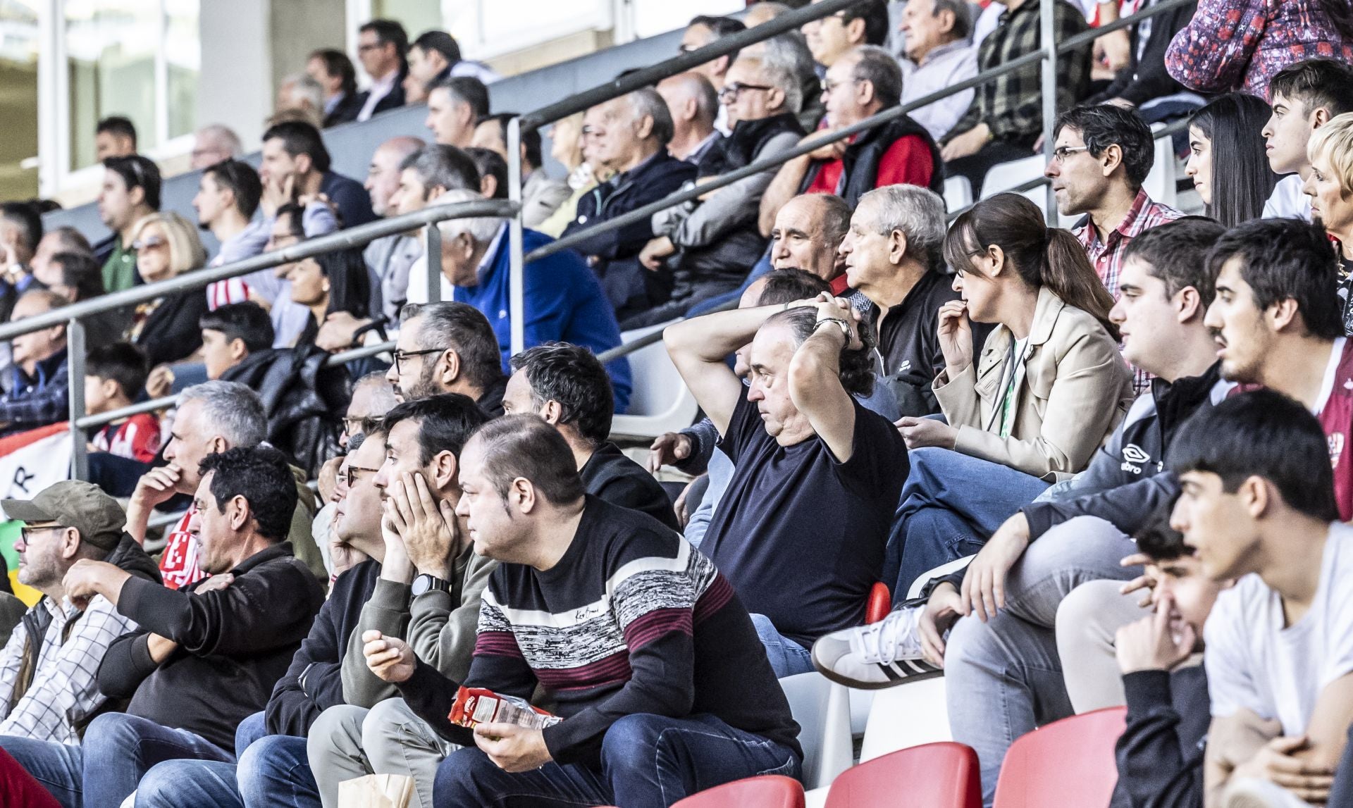 El partido UD Logroñés-Eibar B