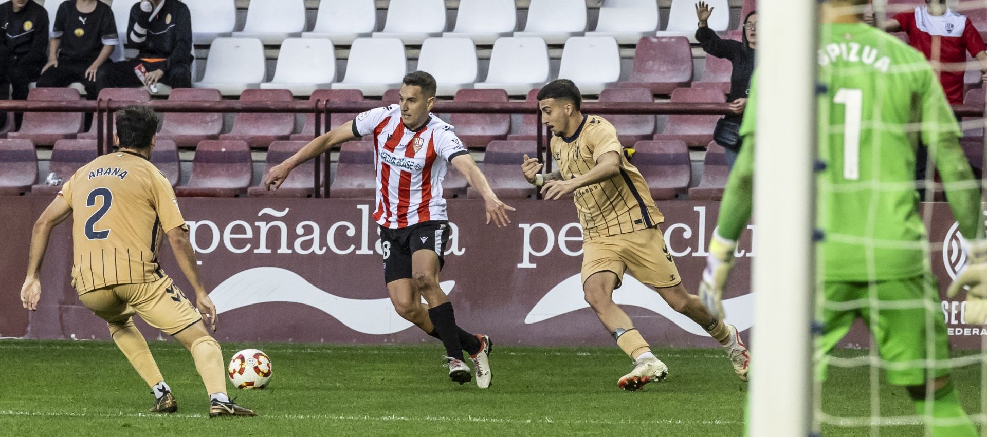 El partido UD Logroñés-Eibar B