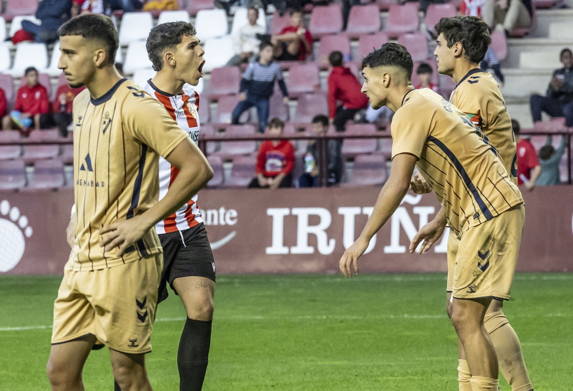 El partido UD Logroñés-Eibar B