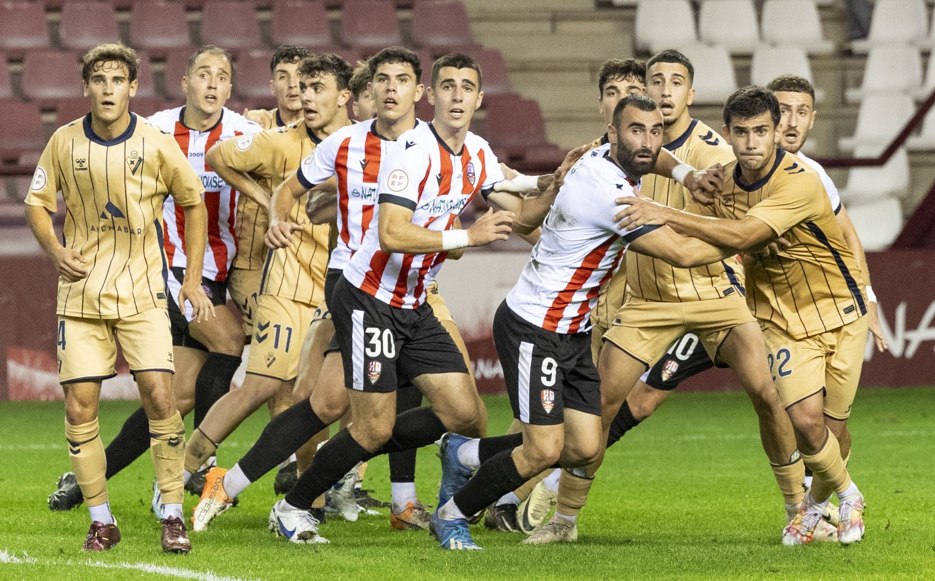 El partido UD Logroñés-Eibar B