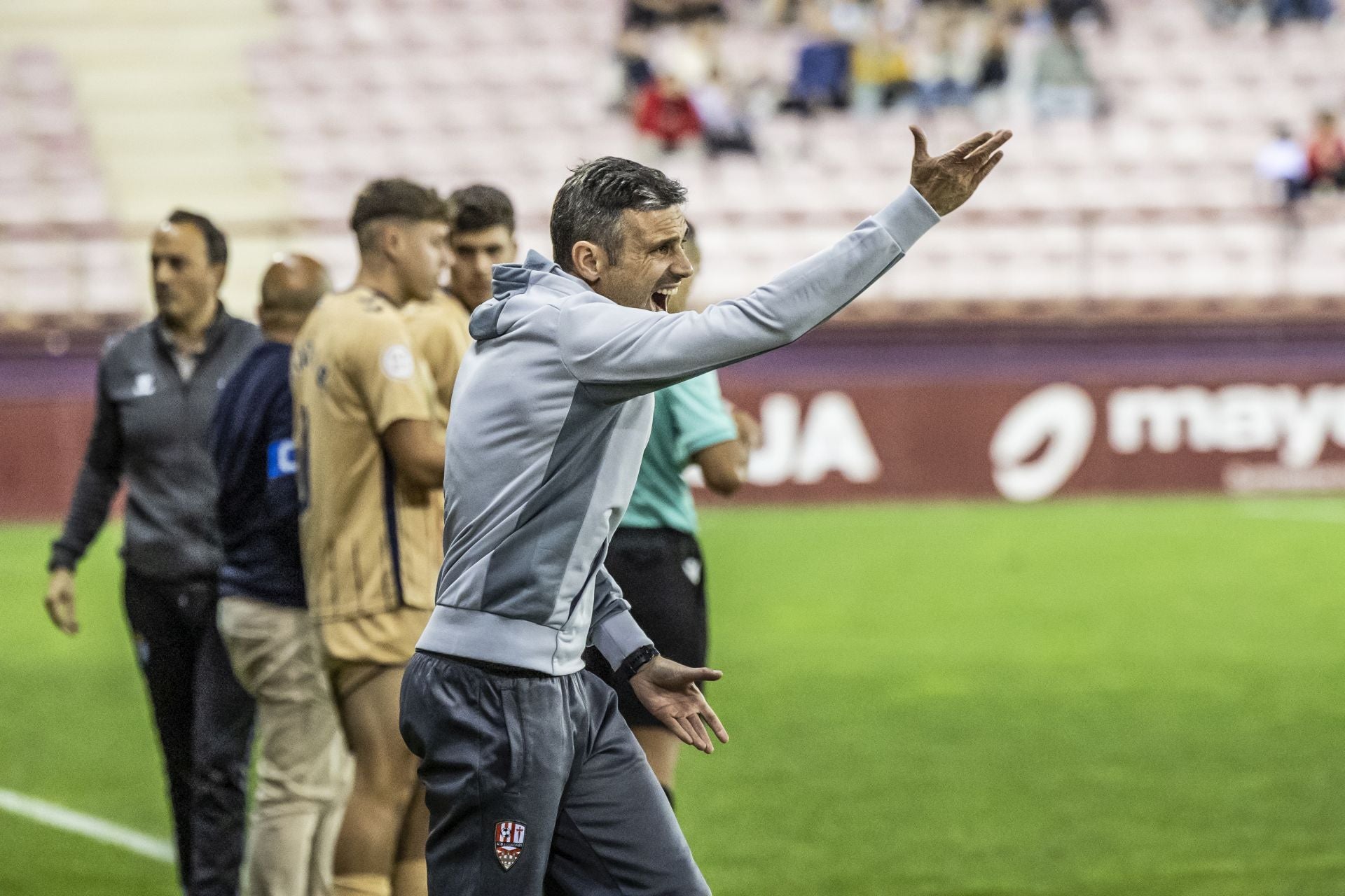 El partido UD Logroñés-Eibar B