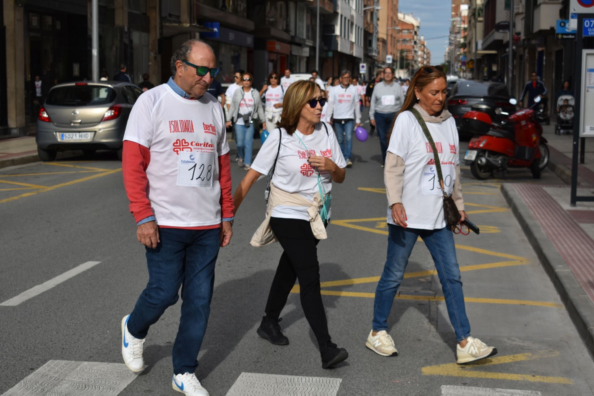 Marcha a favor de Cáritas en Calahorra