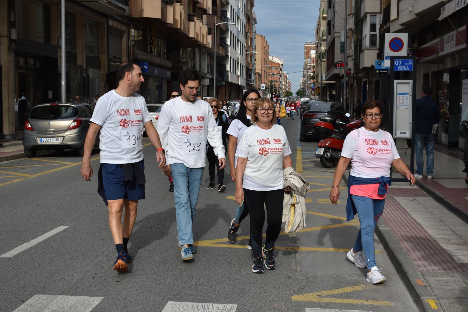 Marcha a favor de Cáritas en Calahorra