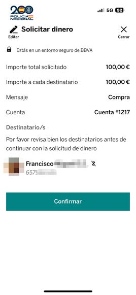 Alerta por una nueva estafa a través de 'Bizum': crees que te mandan dinero pero en realidad te lo están pidiendo