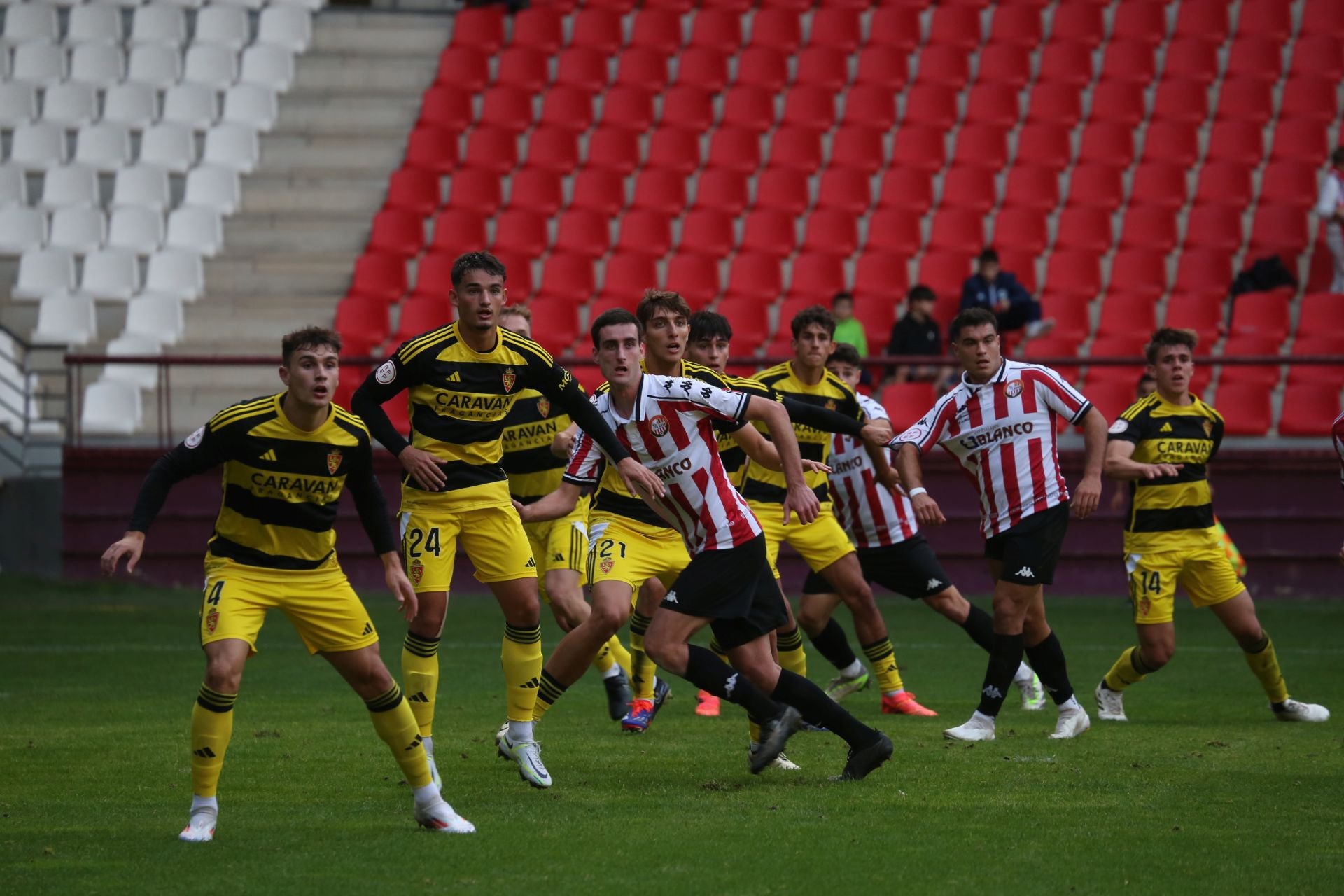 Las imágenes del partido SDL-Deportivo Aragón