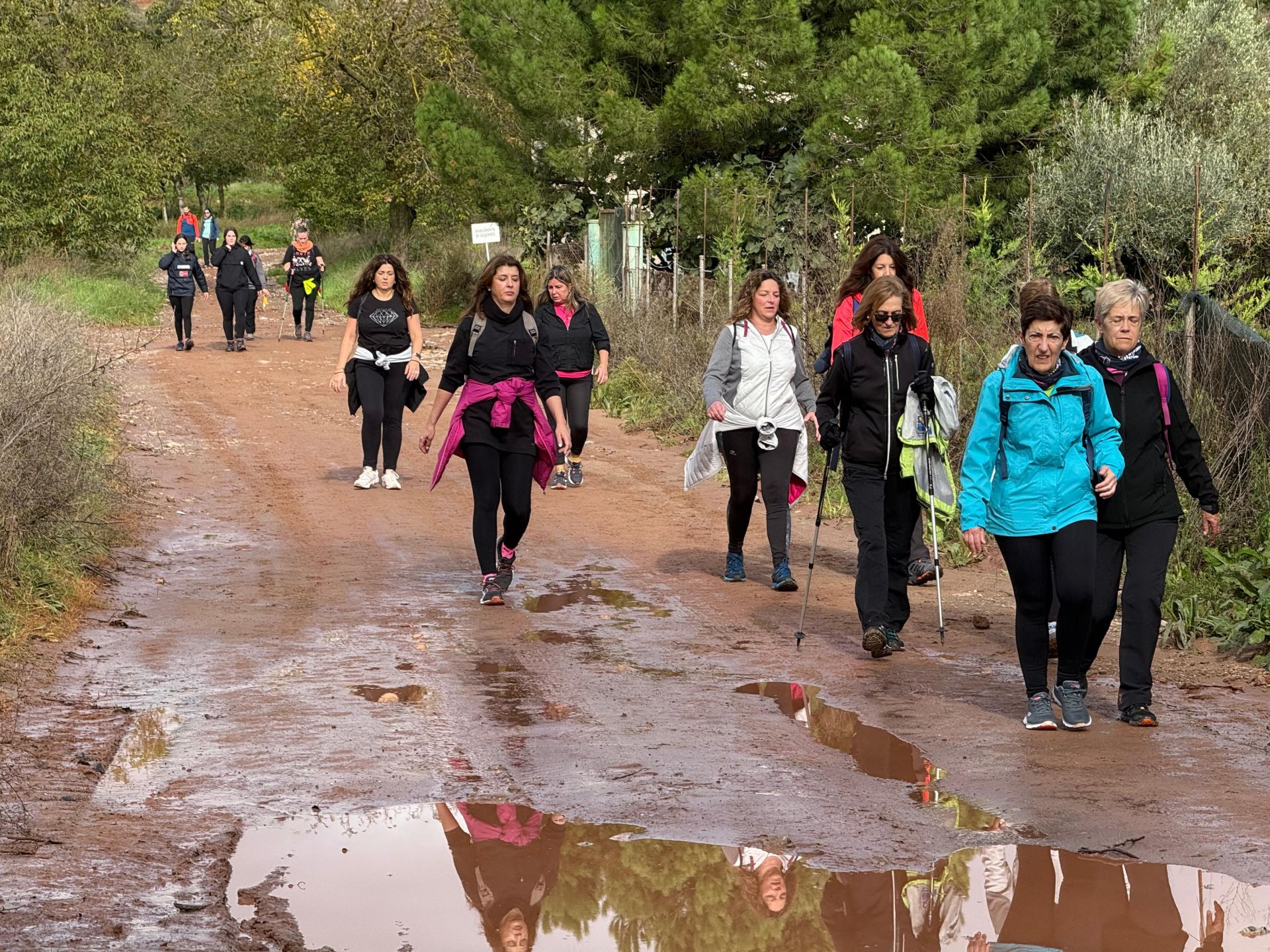 7ª edición de la marcha por el Camino Real de Nájera a San Millán