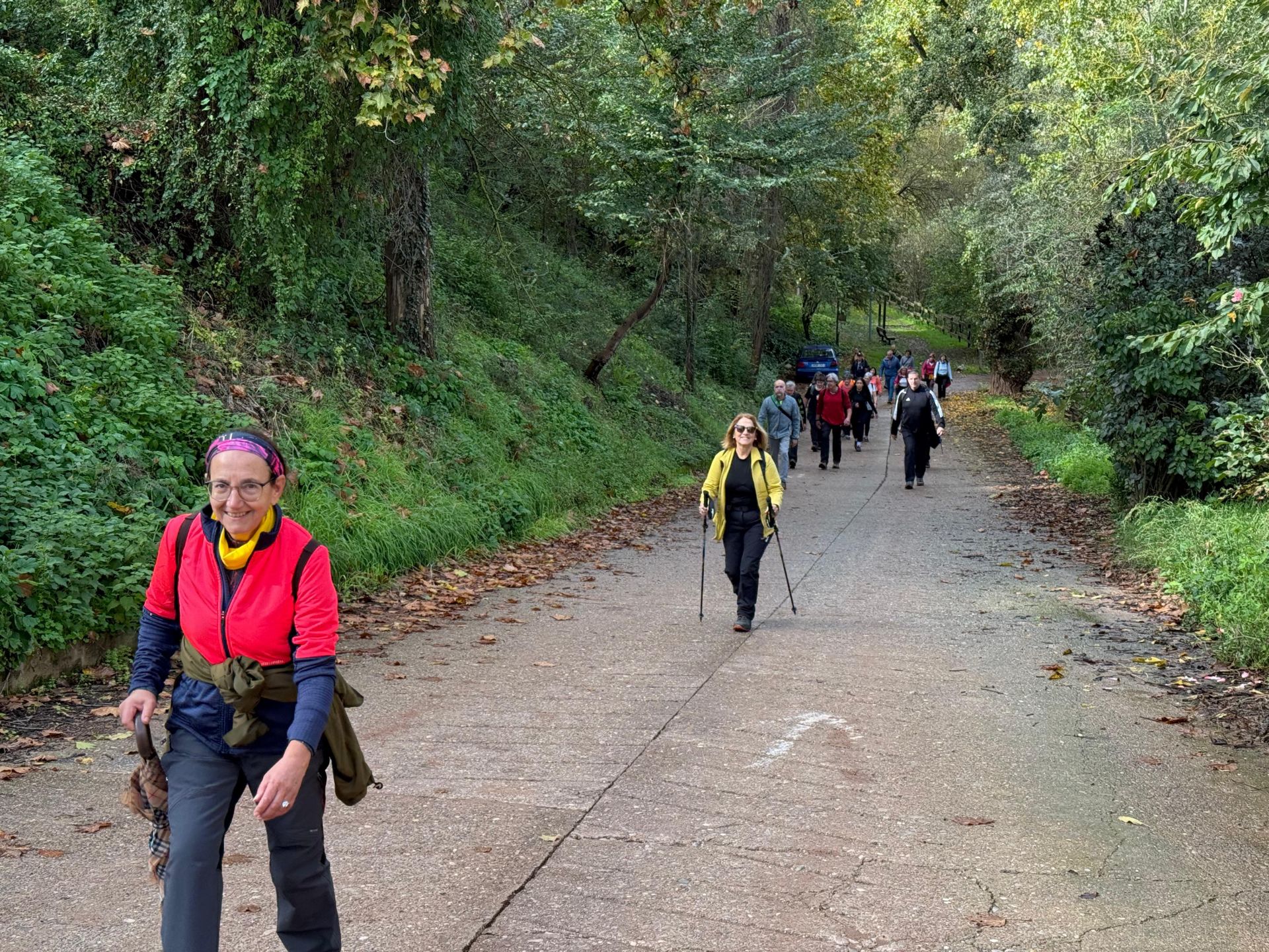 7ª edición de la marcha por el Camino Real de Nájera a San Millán