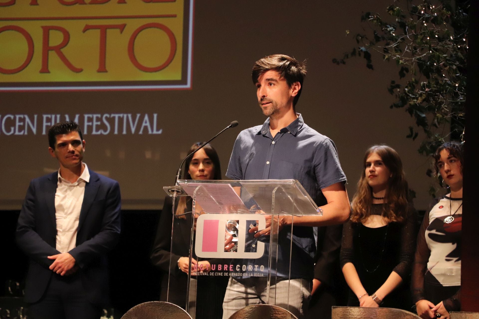 Gala de clausura de Octubre Corto en Arnedo