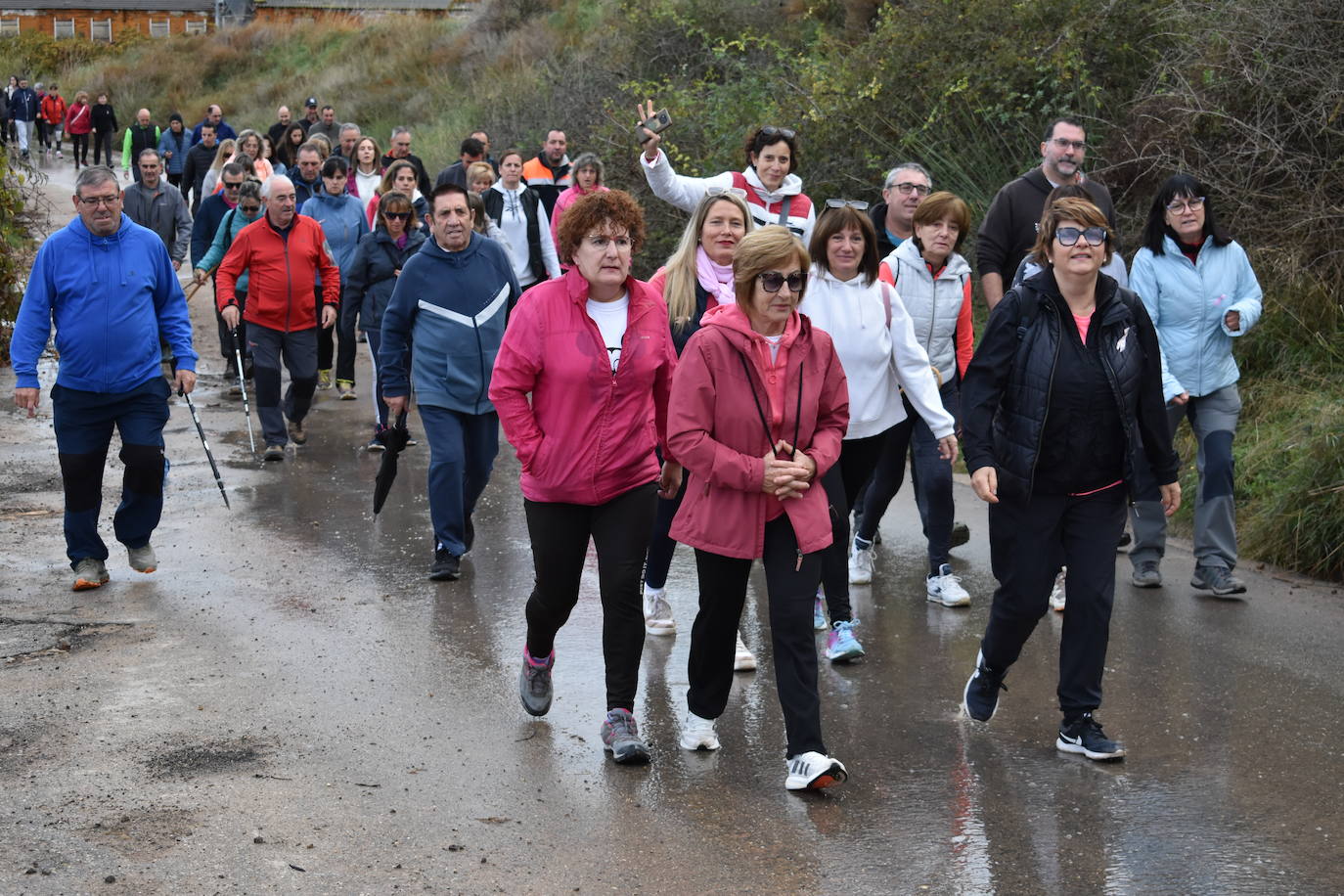 Los riojanos se vuelcan con la marcha de Amade contra el cáncer