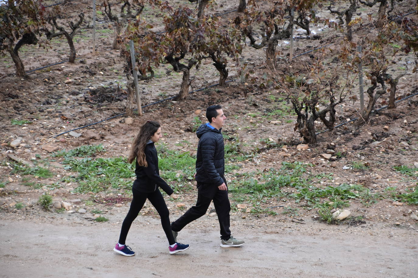 Los riojanos se vuelcan con la marcha de Amade contra el cáncer