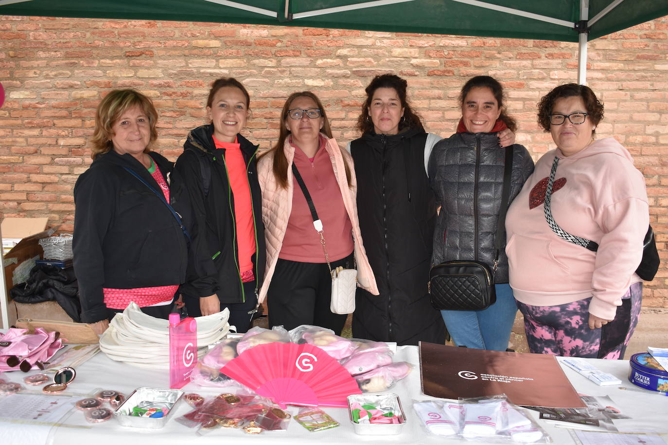 Los riojanos se vuelcan con la marcha de Amade contra el cáncer