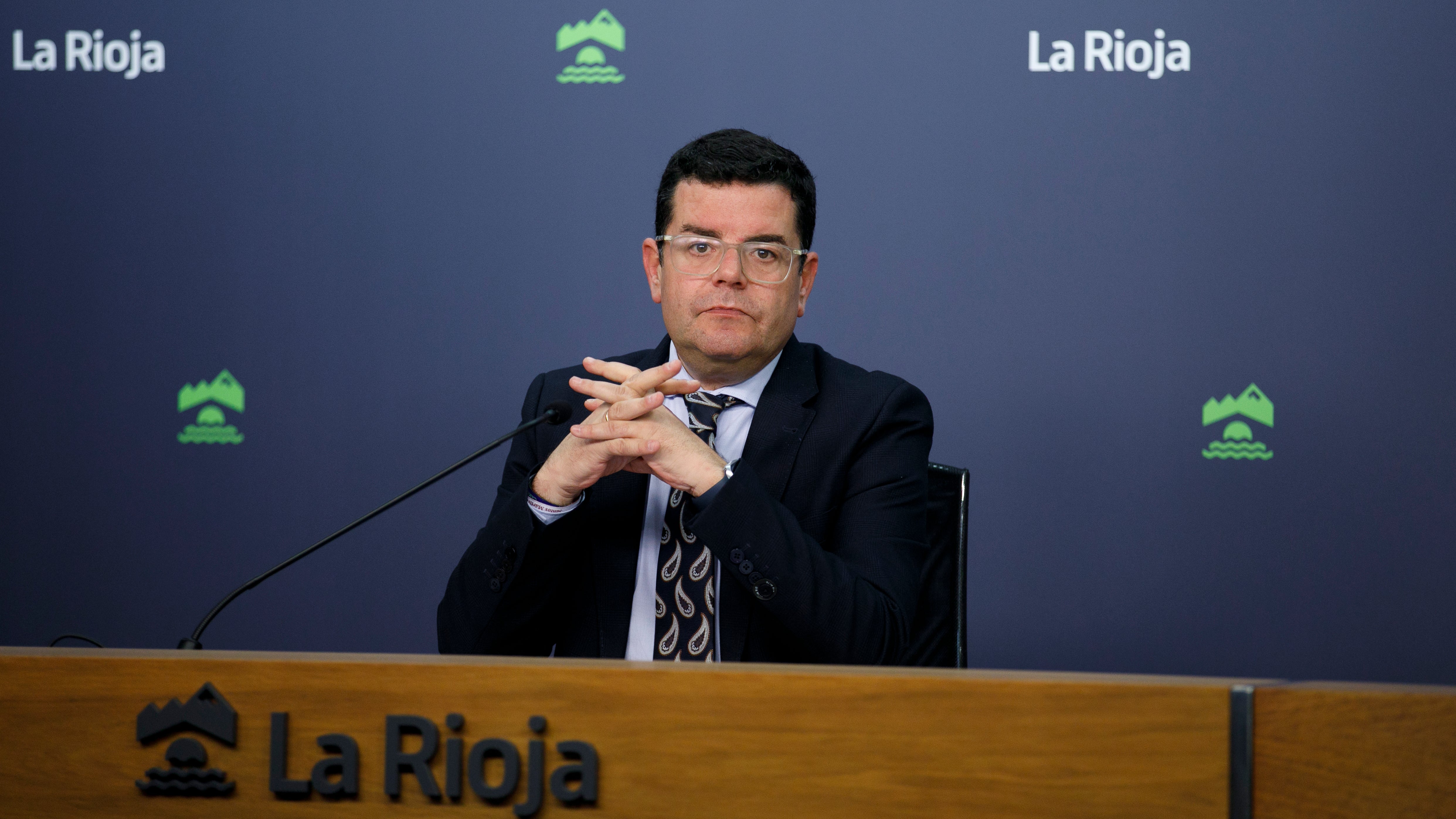 Alfonso Domínguez, en su comparecencia tras la reunión del Consejo de Gobierno de este martes.