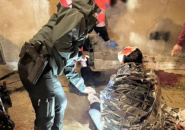 Auxiliado un hombre de 57 años en Arnedo al que al parecer habían agredido