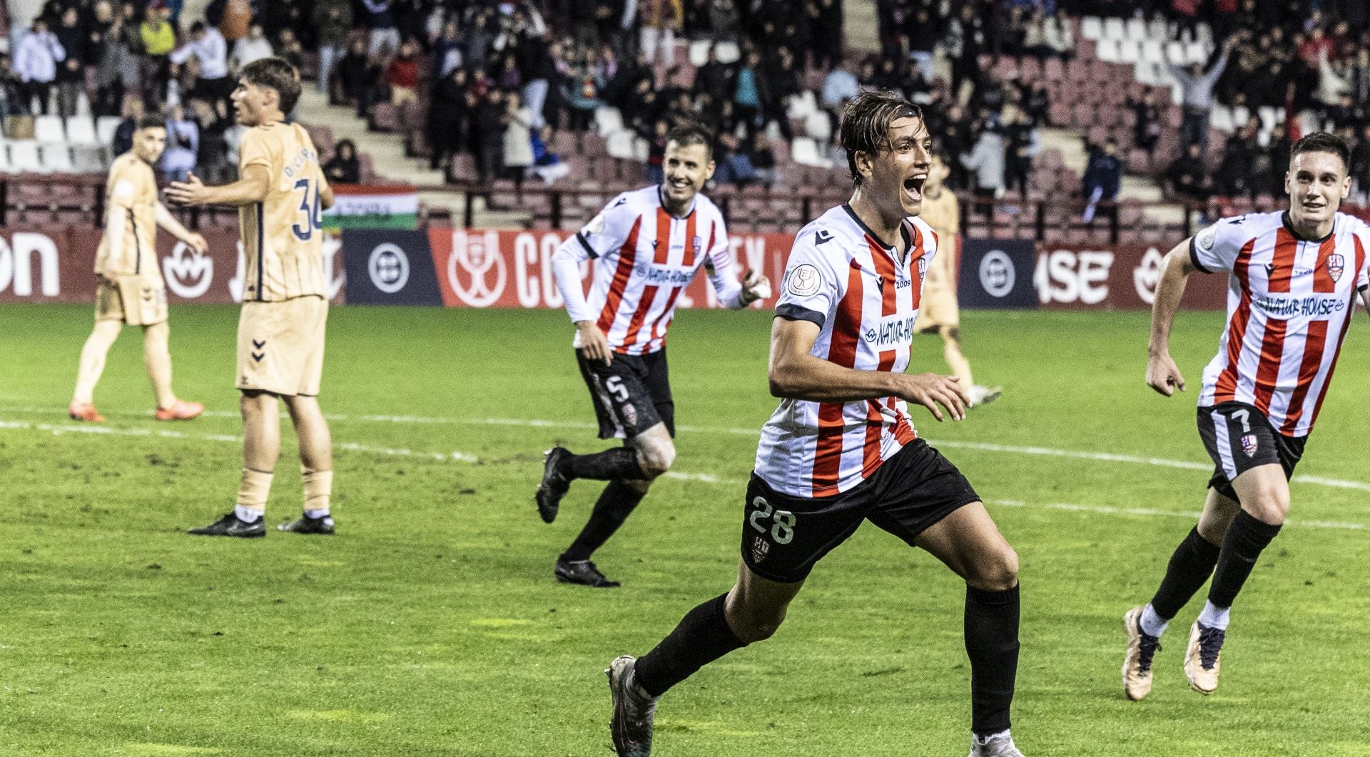 La victoria de la UD Logroñés, en imágenes