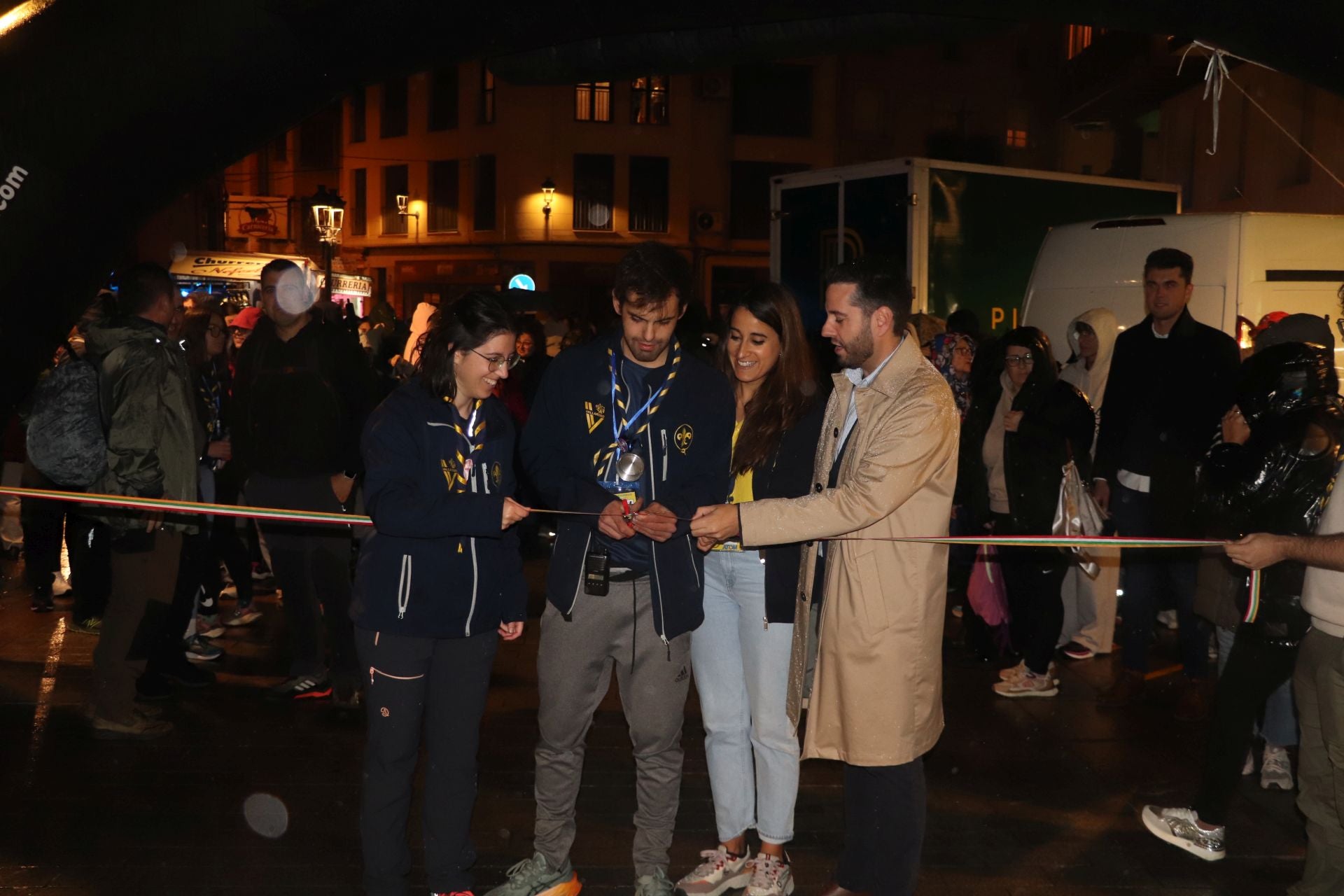 Primeros pasos de la 40 Valvanerada Scout de Arnedo