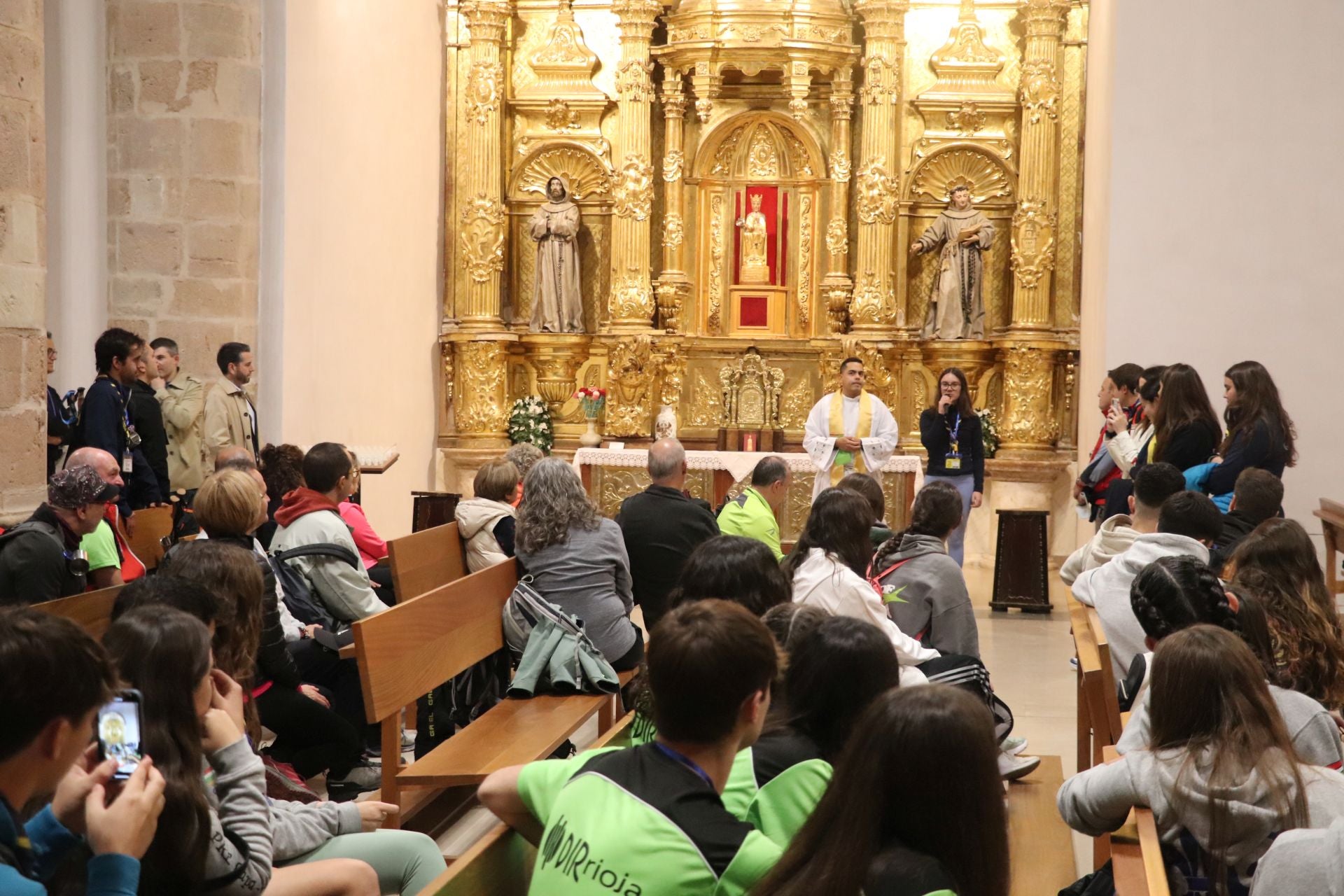 Primeros pasos de la 40 Valvanerada Scout de Arnedo