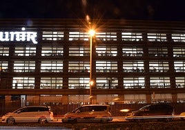 Edificio de la Universidad Internacional de La Rioja (UNIR), en Logroño.