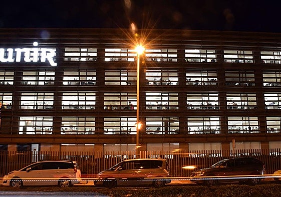 Edificio de la Universidad Internacional de La Rioja (UNIR), en Logroño.