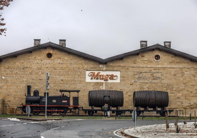 Bodegas Muga, en el barrio de la Estación de Haro