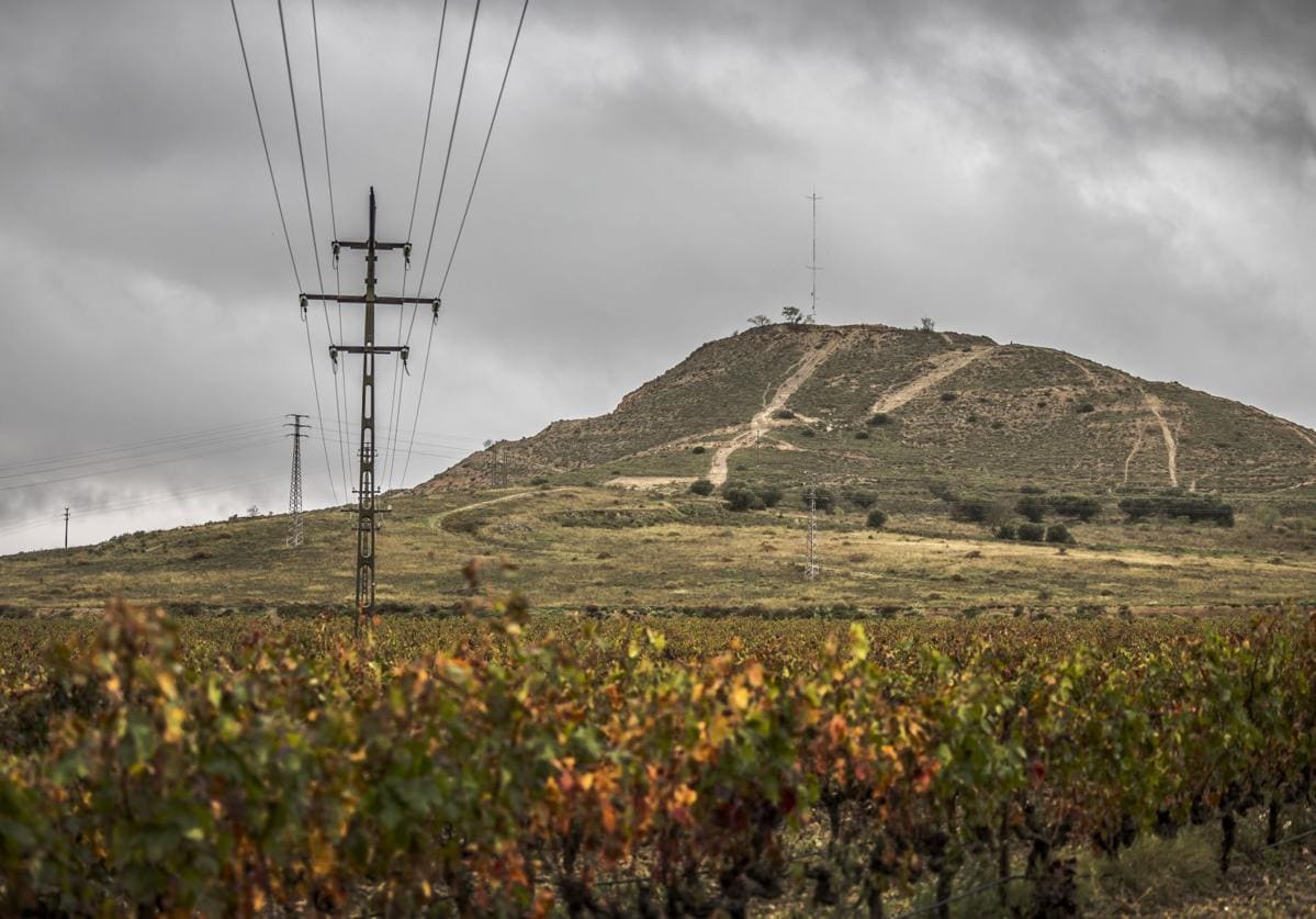 Vista del monte El Corvo.